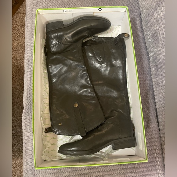 Sam Edelman Penny, Black Lea boots - Picture 1 of 5